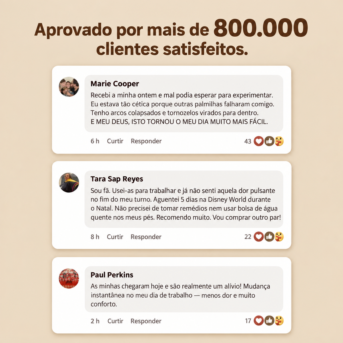 Avellari™ Conforto dos Pés