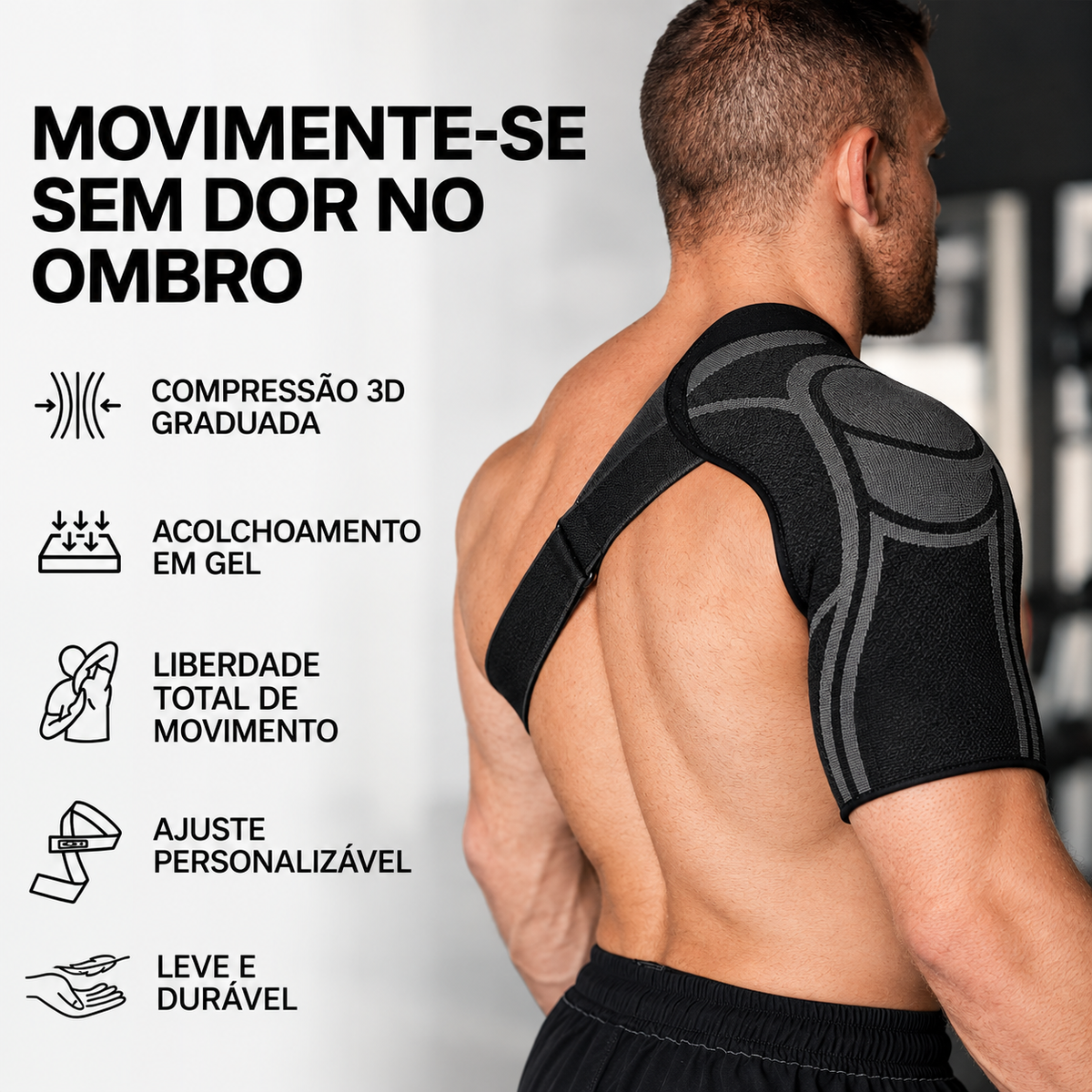 Avellari™ Proteção de Ombro para Movimento Livre
